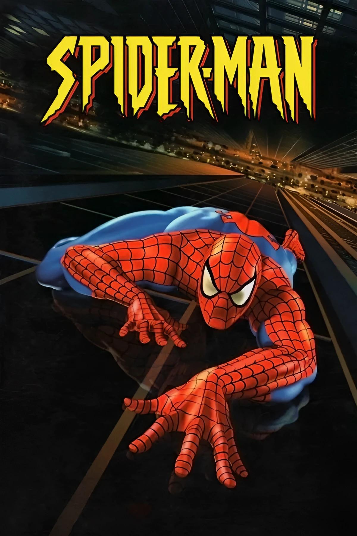 Poster do jogo 'Spider-Man (1982)' com o Homem-Aranha enfretando o Duende Verde